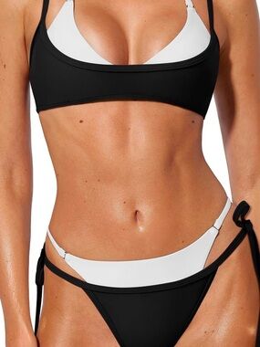 Black and White Bikini Sz XS NWT